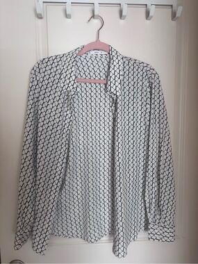 MANGO — Regular flowy shirt